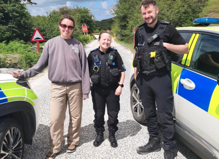 North Wales Police target illegal off-road biking at Halkyn